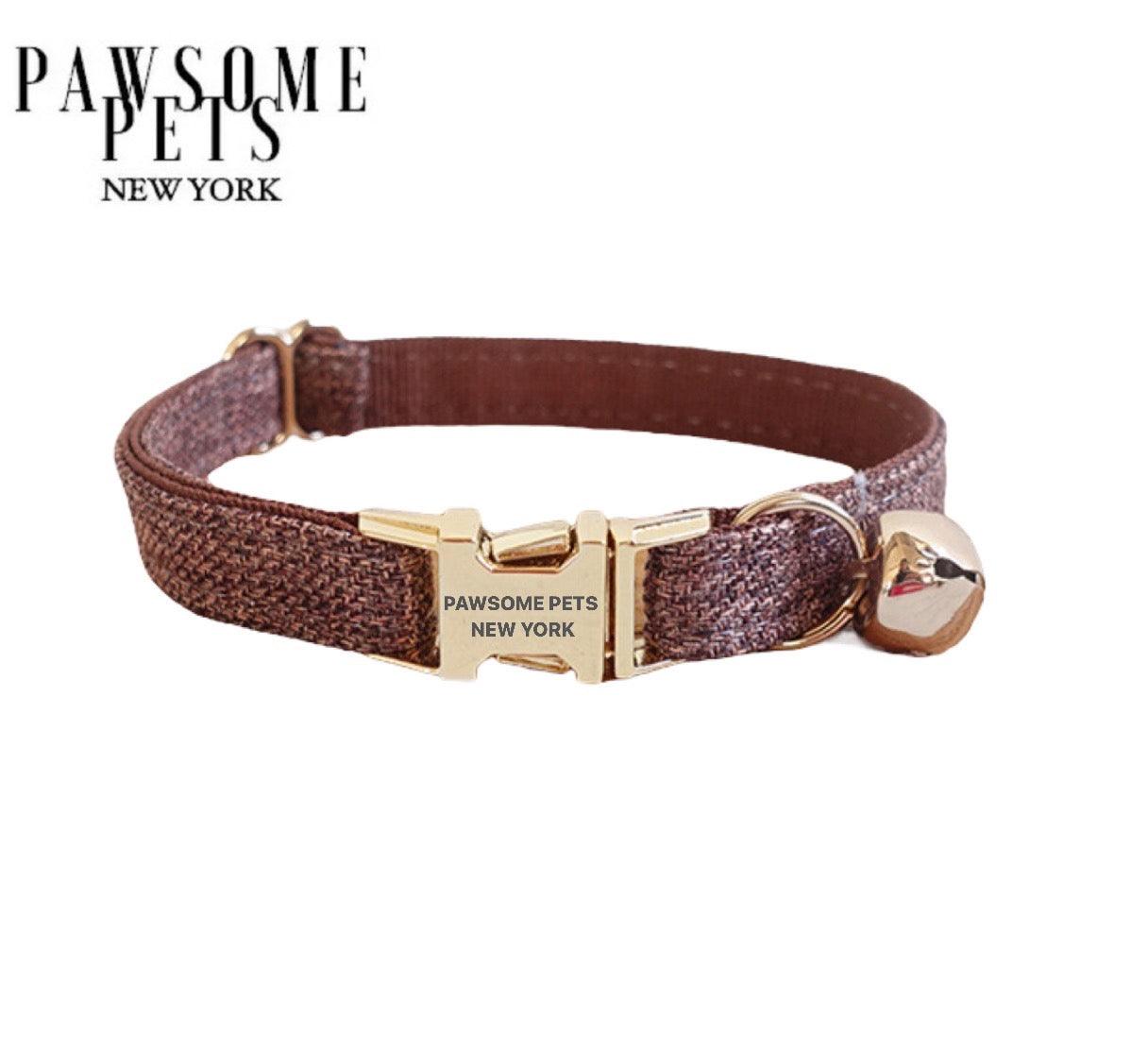 SMALL SIZE DOG & CAT COLLAR - RUSTIC-0