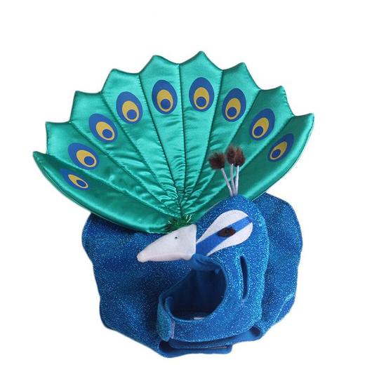 2-Piece pets Peacock Costume-3