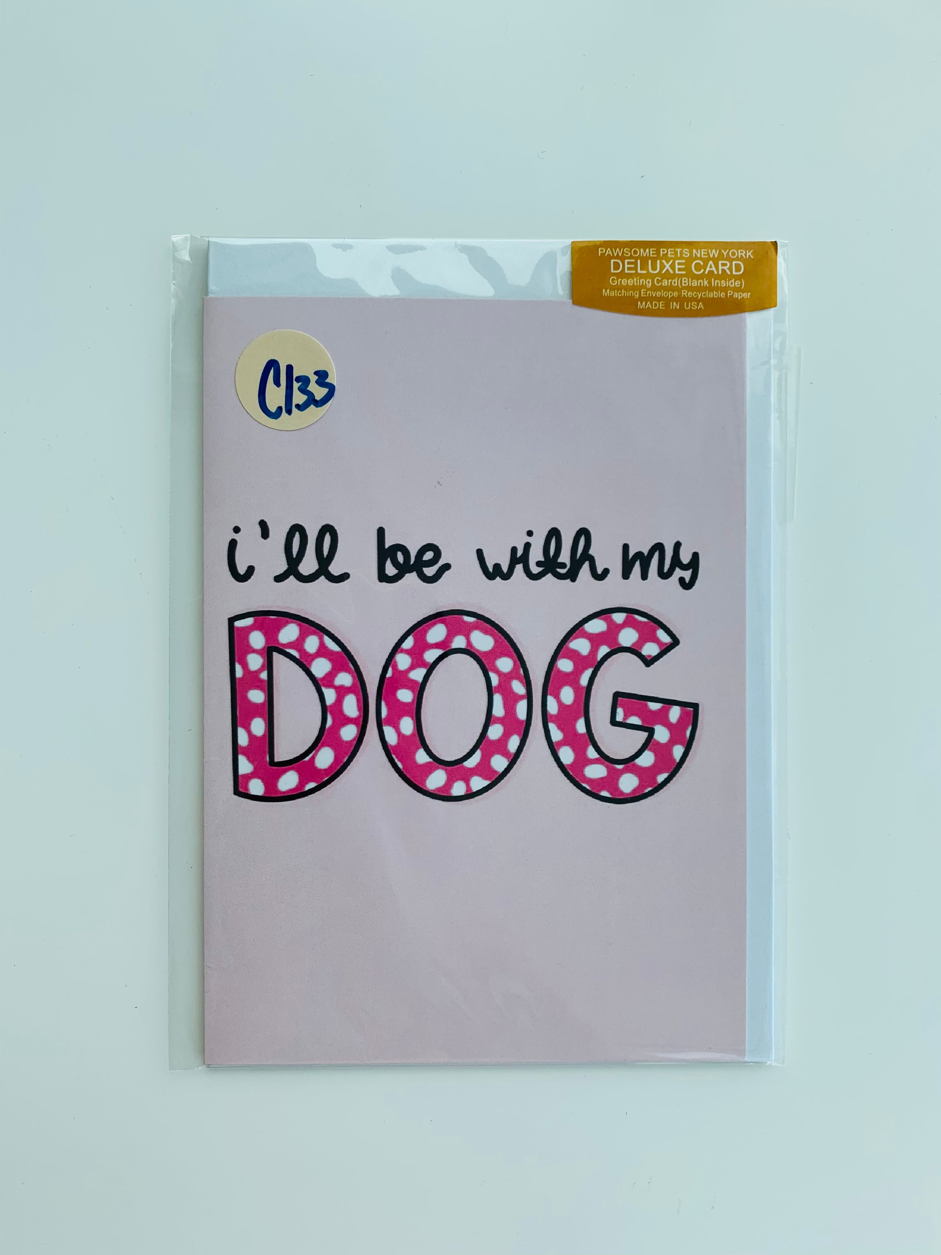 PETS GREETING CARD - #234-0