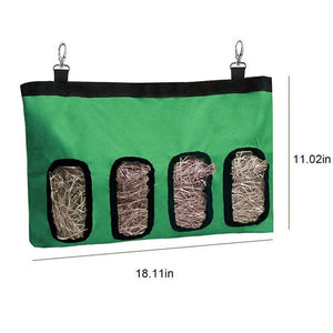 Hanging Pet Hay Feeder Bag - Convenient And Stylish Solution For Rabbits, Guinea Pigs, And Chinchillas-9