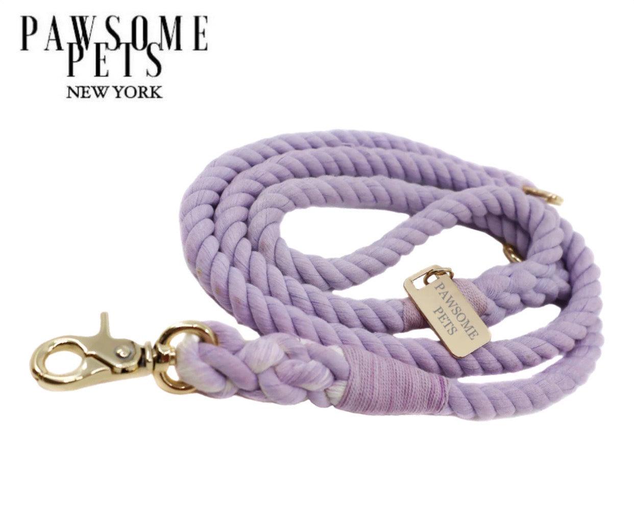 ROPE LEASH - LAVENDER-0