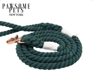 ROPE LEASH - EMERALD-0