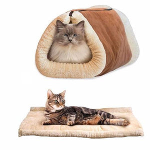 Amazing Pets Cave: 2-in-1 Pets Bed & Tunnel-1