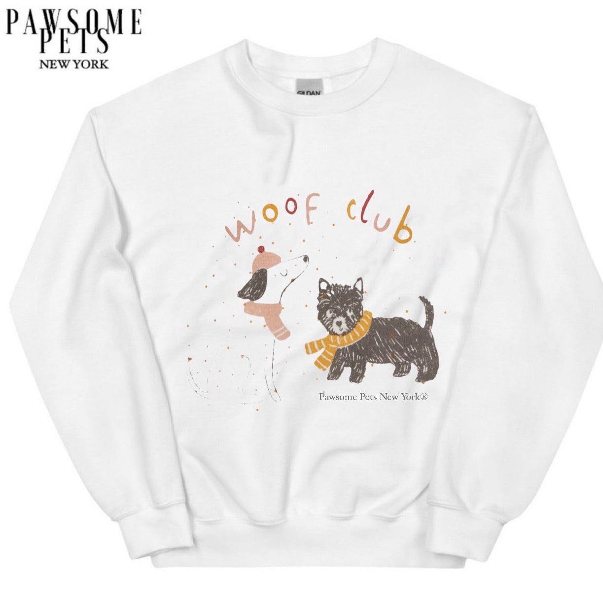 SWEATSHIRT - WOOF CLUB-0