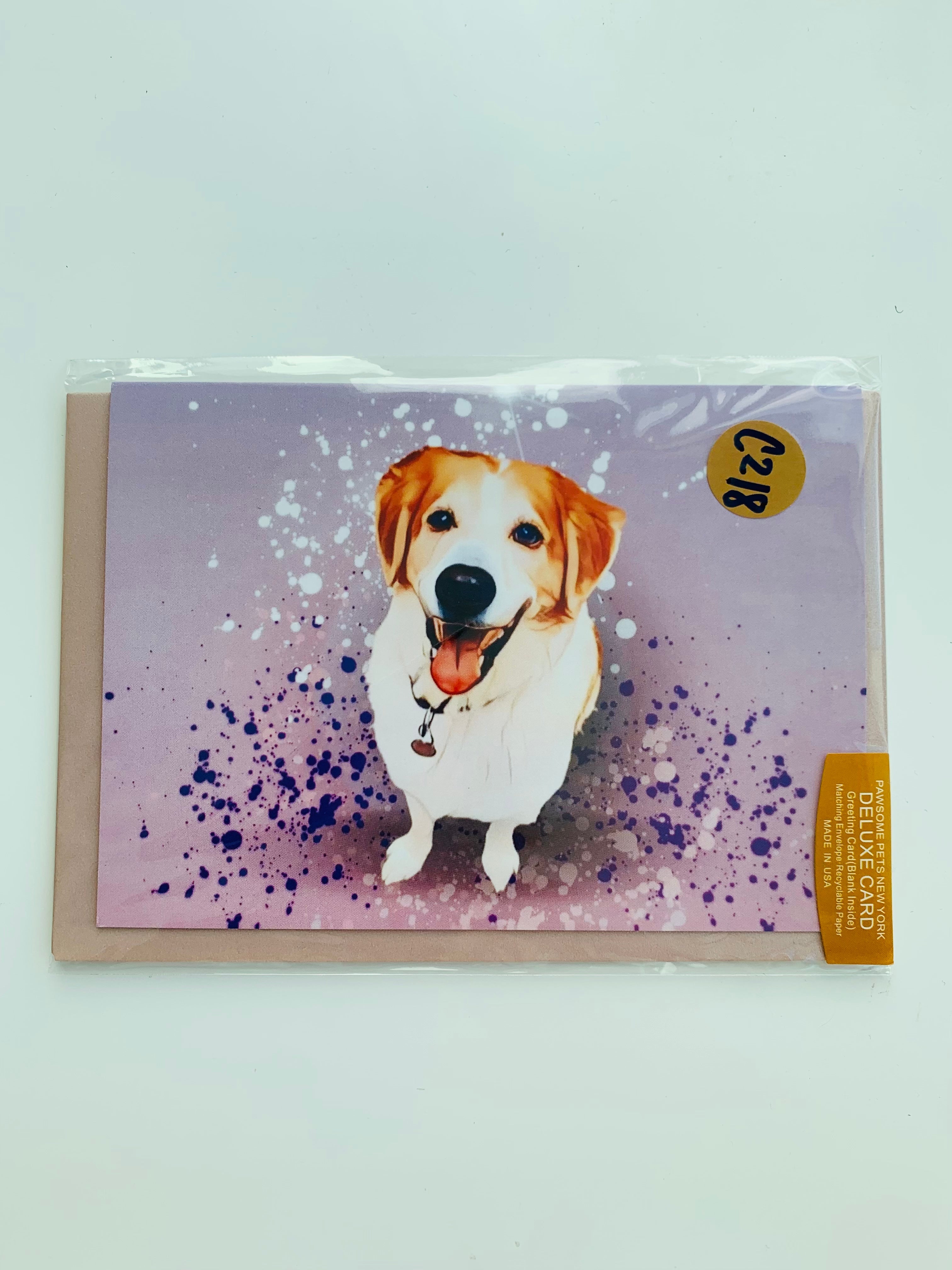 PETS GREETING CARD - #176-0