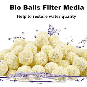 500G Aquarium Bio-Balls: Natural Water Restoration Aid-0