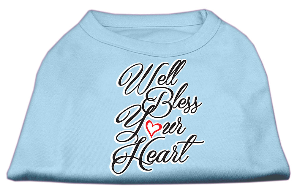 Pet Dog & Cat Shirt Screen Printed, "Well Bless Your Heart"-6