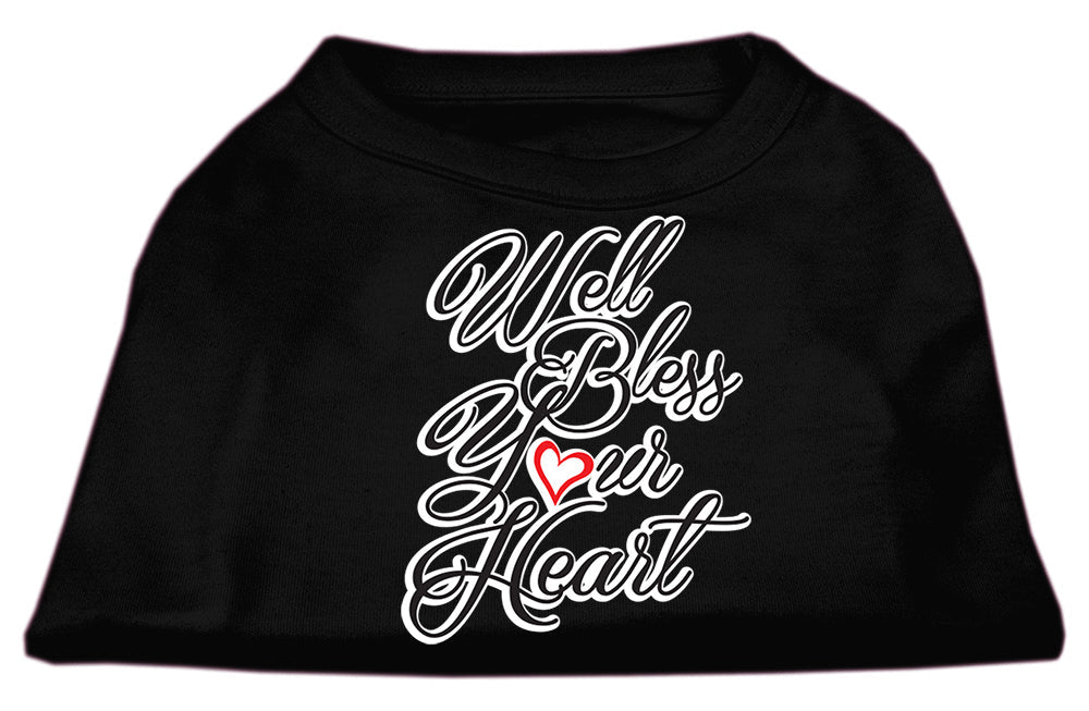 Pet Dog & Cat Shirt Screen Printed, "Well Bless Your Heart"-7