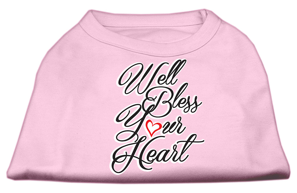 Pet Dog & Cat Shirt Screen Printed, "Well Bless Your Heart"-12