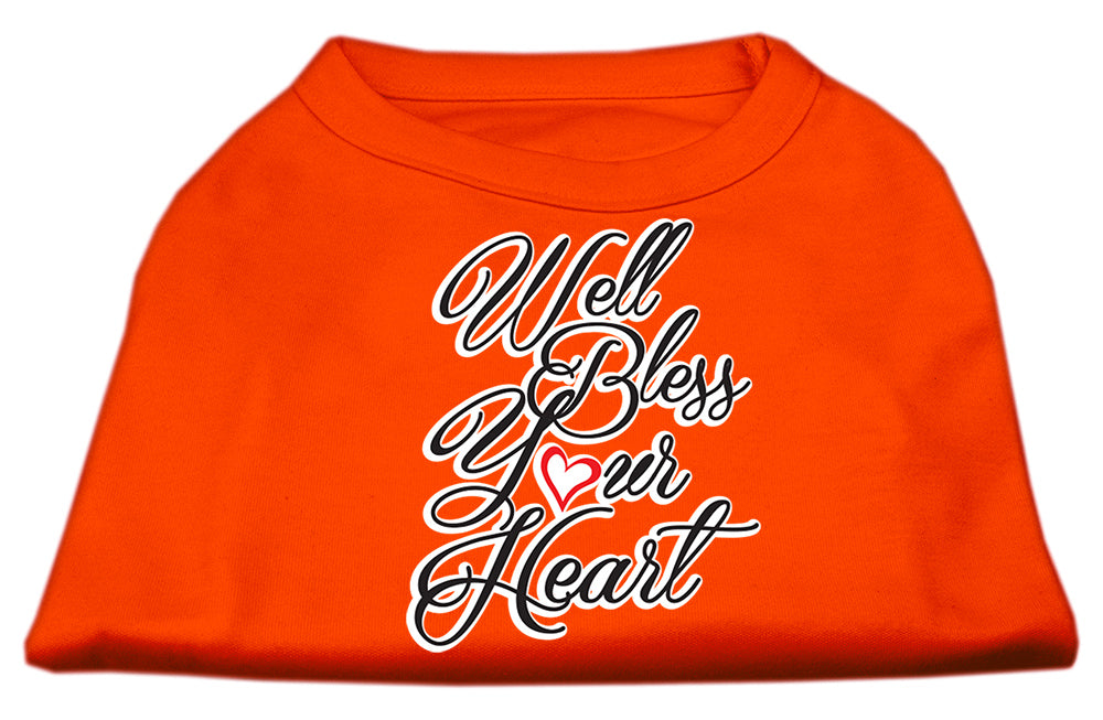 Pet Dog & Cat Shirt Screen Printed, "Well Bless Your Heart"-13