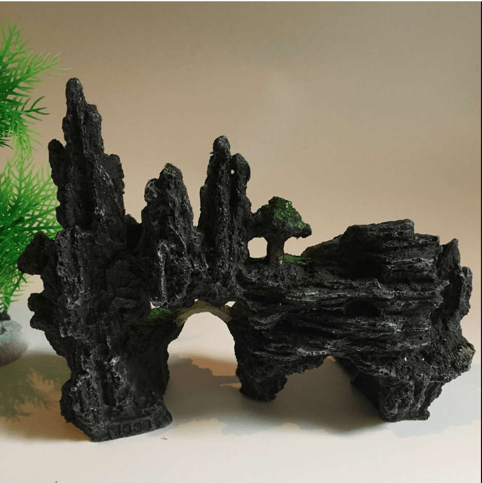 Resin Oasis Rockery: A Captivating Aquatic Haven-2