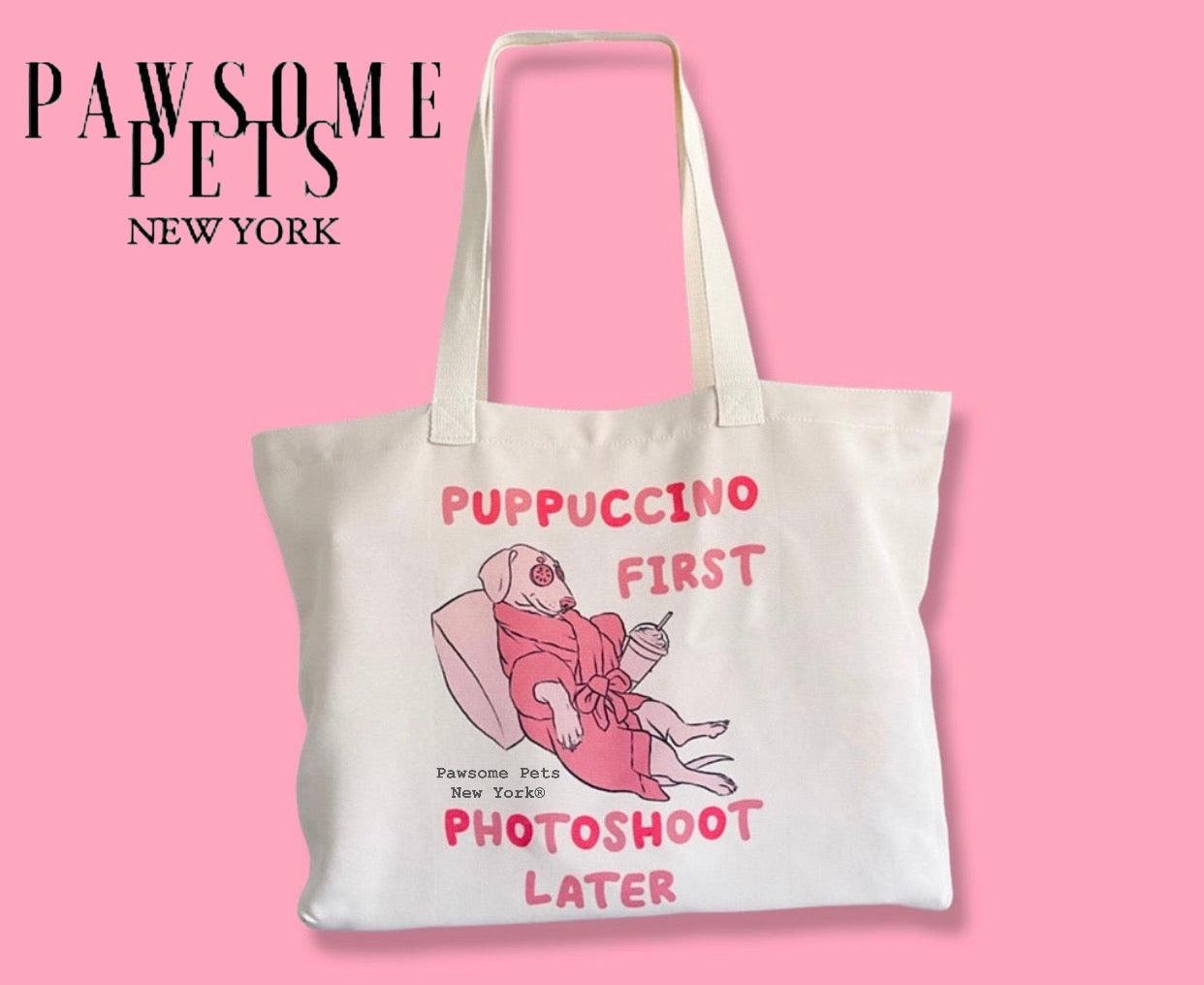 TOTE BAG - PUPPUCCINO FIRST-0