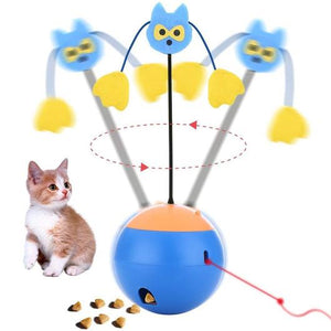 All-In-One Twirling Cat Toy-0