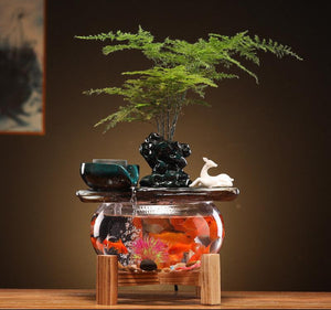 Fortune Flowing Fish Tank - A Captivating Addition To Your Home-4