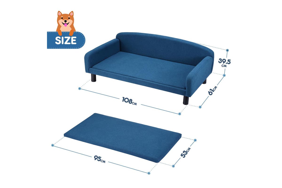 XL Dog Bed Luxury Pet Sofa Couch-3