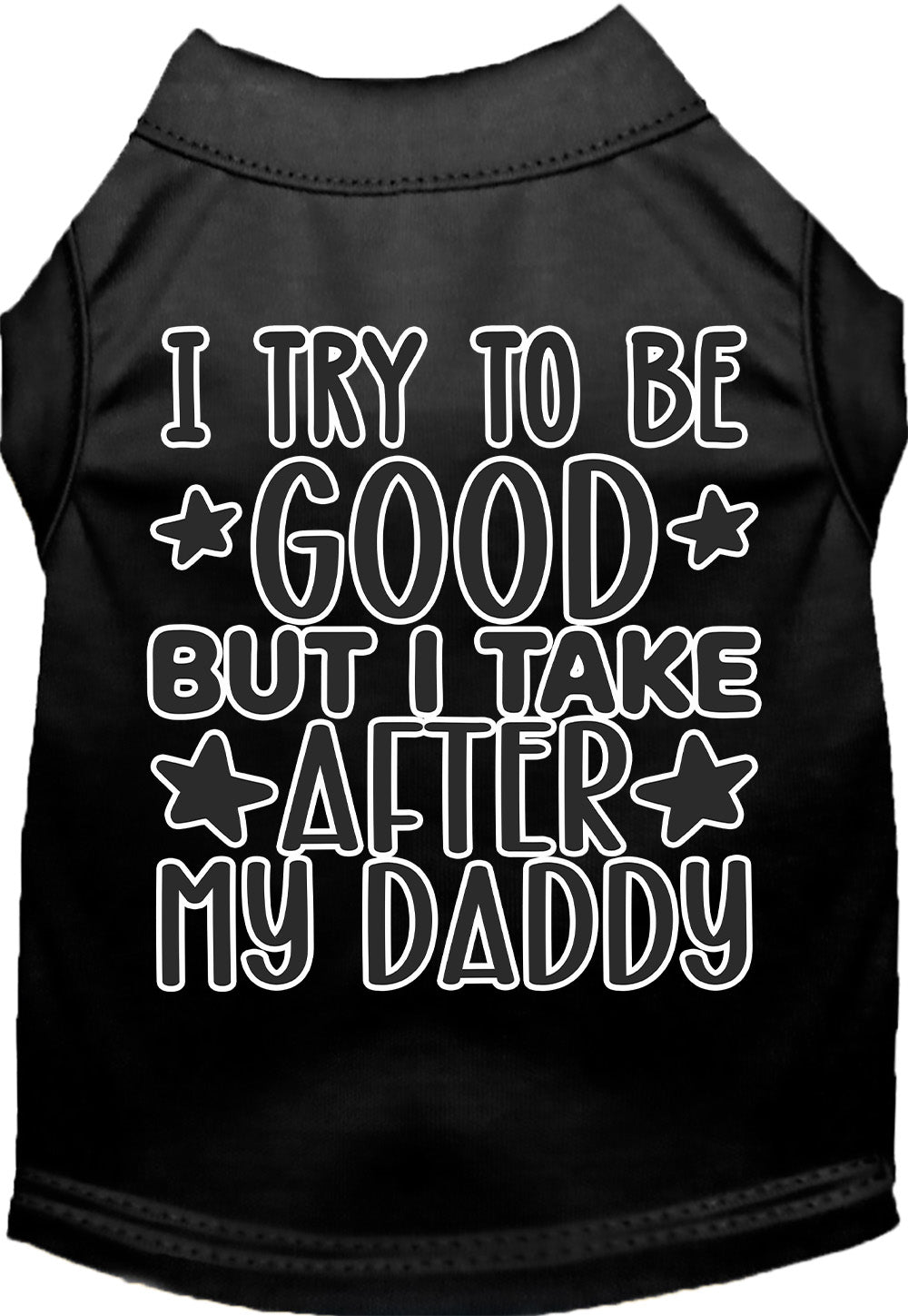 "I Take After Daddy" Adorable Cat or Dog Shirt for Pets-6