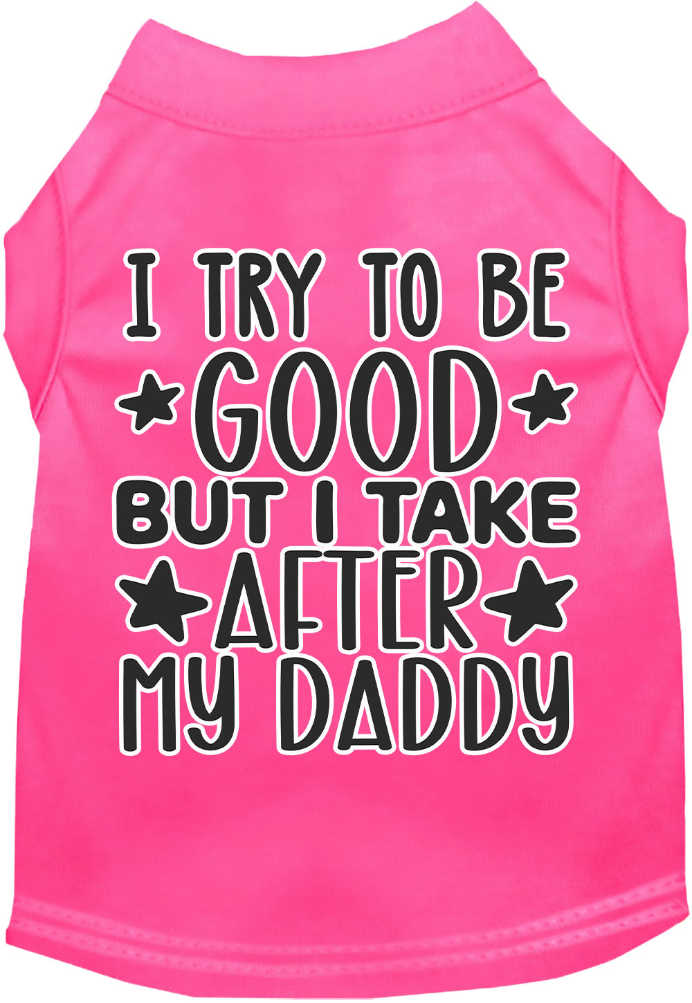 "I Take After Daddy" Adorable Cat or Dog Shirt for Pets-8