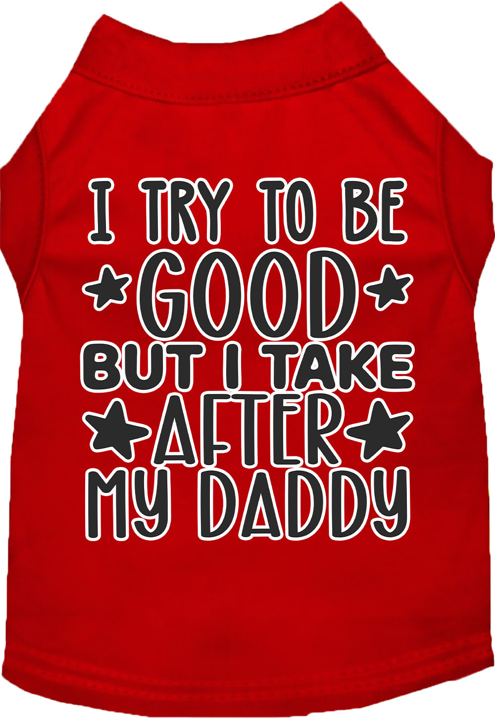 "I Take After Daddy" Adorable Cat or Dog Shirt for Pets-3