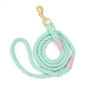 Dog Rope Leash - Mint Green-0