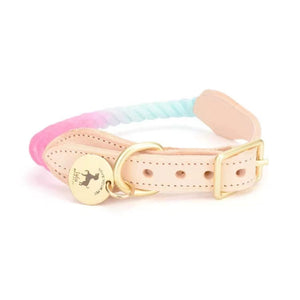 Luxe Royal Leather Rope Collar - Sweet Dream-0