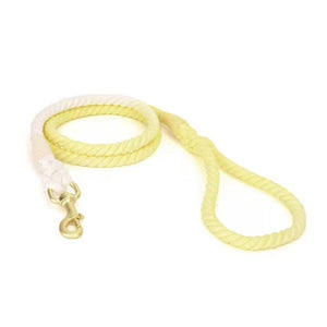 Dog Rope Leash - Ombré Yellow-0