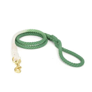 Dog Rope Leash - Ombré Green-0