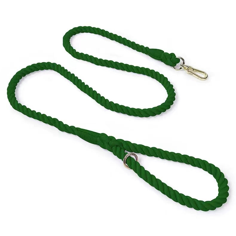 Dog Rope Leash - Natural-0