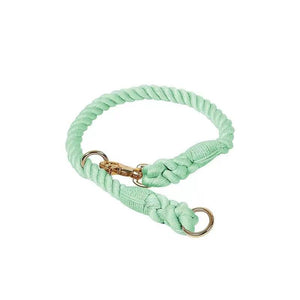 Cotton Rope Collar - Jade-0