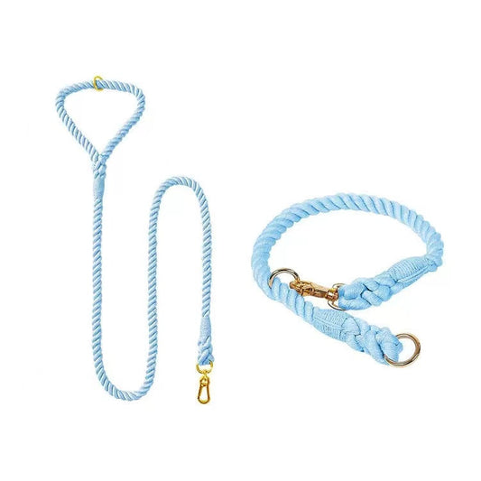 Dog Rope Leash and Collar Set - Blumond-0