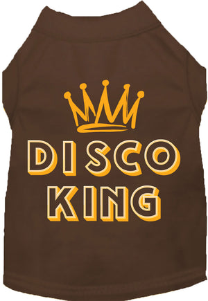 Fun Costume Cat or Dog Shirt for Pets "Disco King"-2