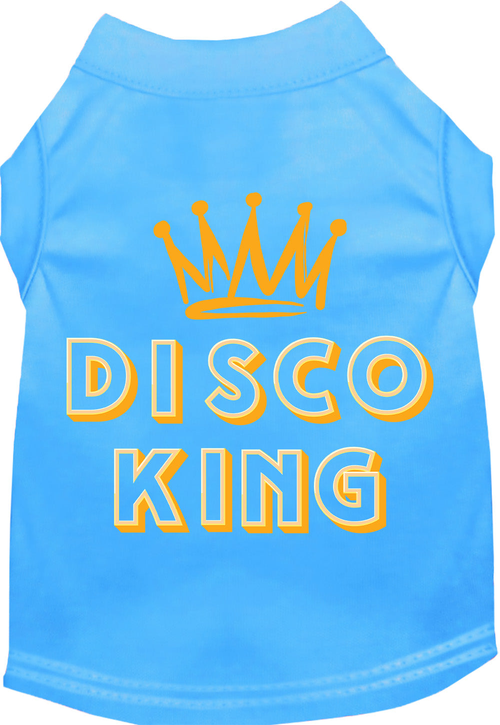 Fun Costume Cat or Dog Shirt for Pets "Disco King"-3