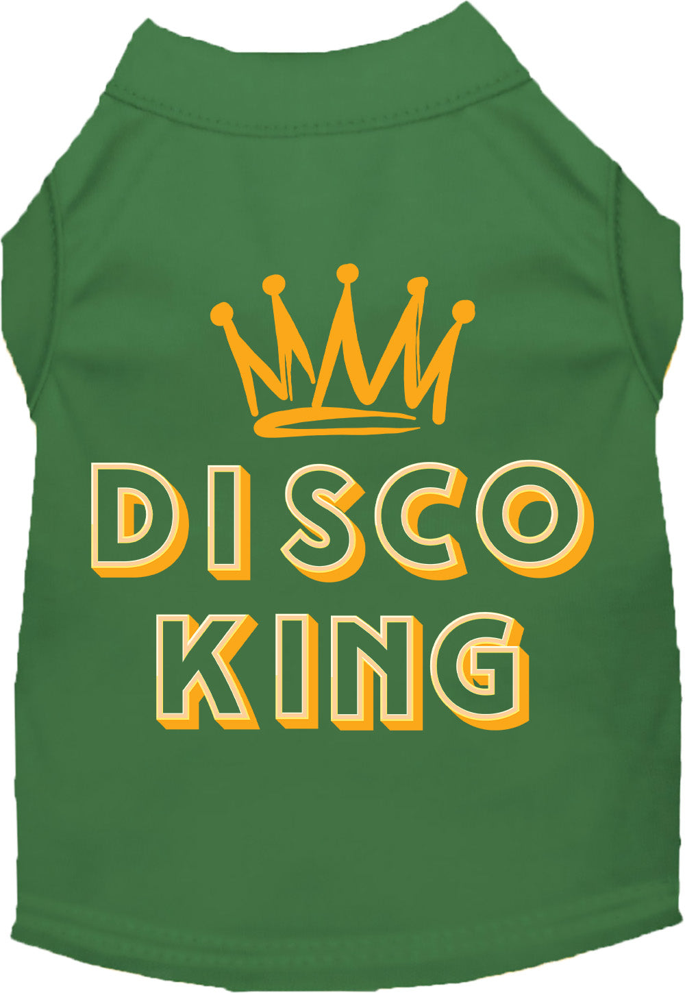 Fun Costume Cat or Dog Shirt for Pets "Disco King"-4