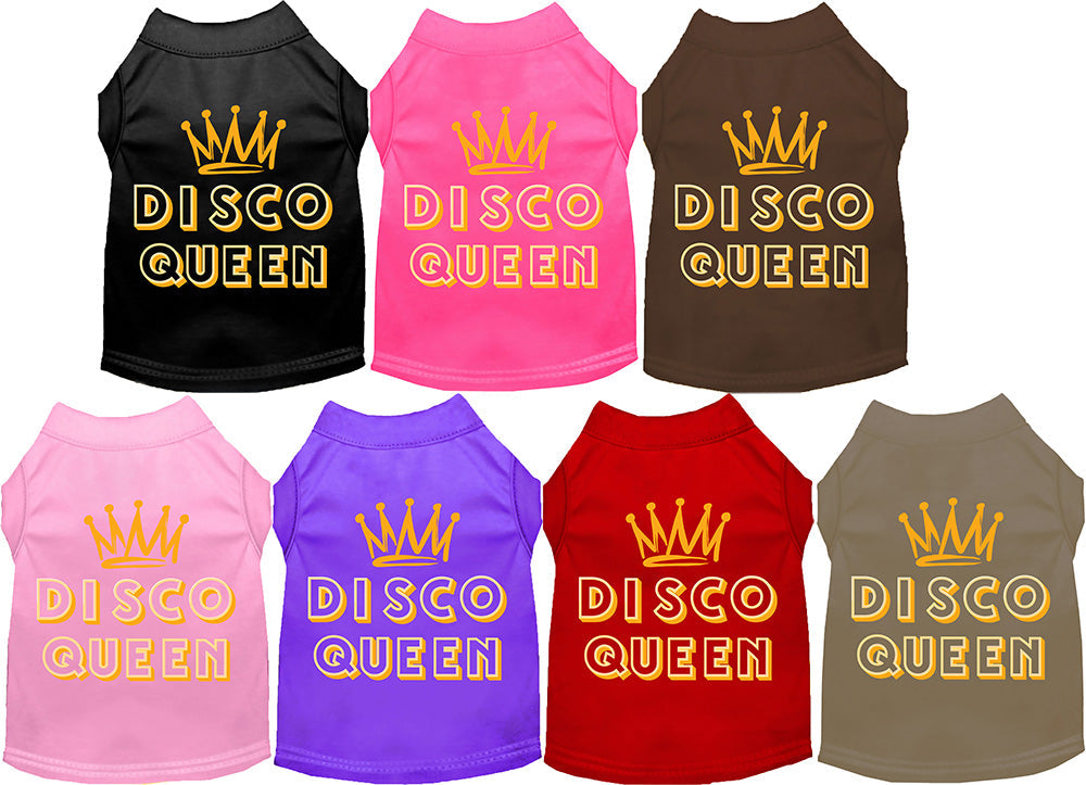 Fun Costume for Cat or Dog Shirt for Pets "Disco Queen"-0