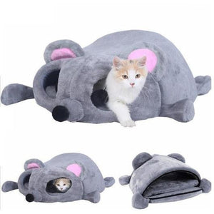 Funny Mouse Cave For Cats-0