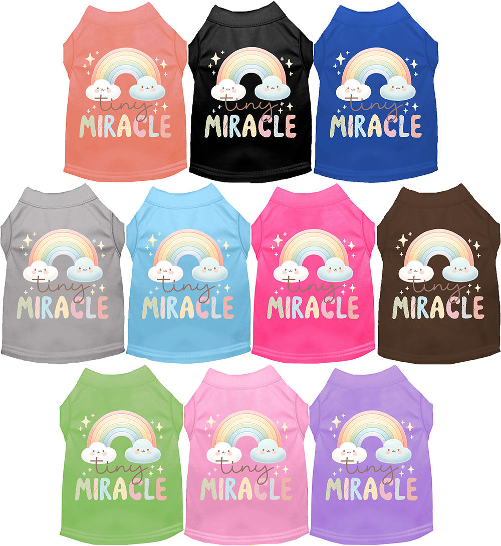 Adorable Cat or Dog Shirt for Pets "Tiny Miracle"-0