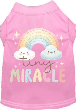 Adorable Cat or Dog Shirt for Pets "Tiny Miracle"-2