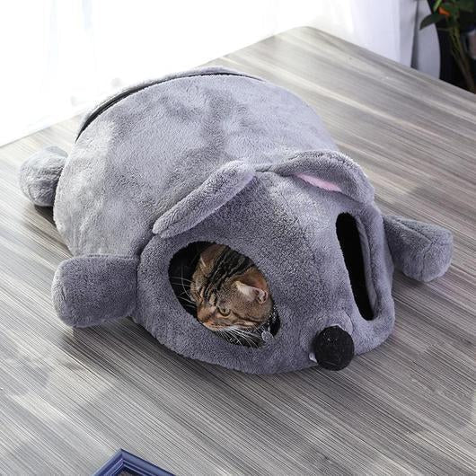 Funny Mouse Cave For Cats-1