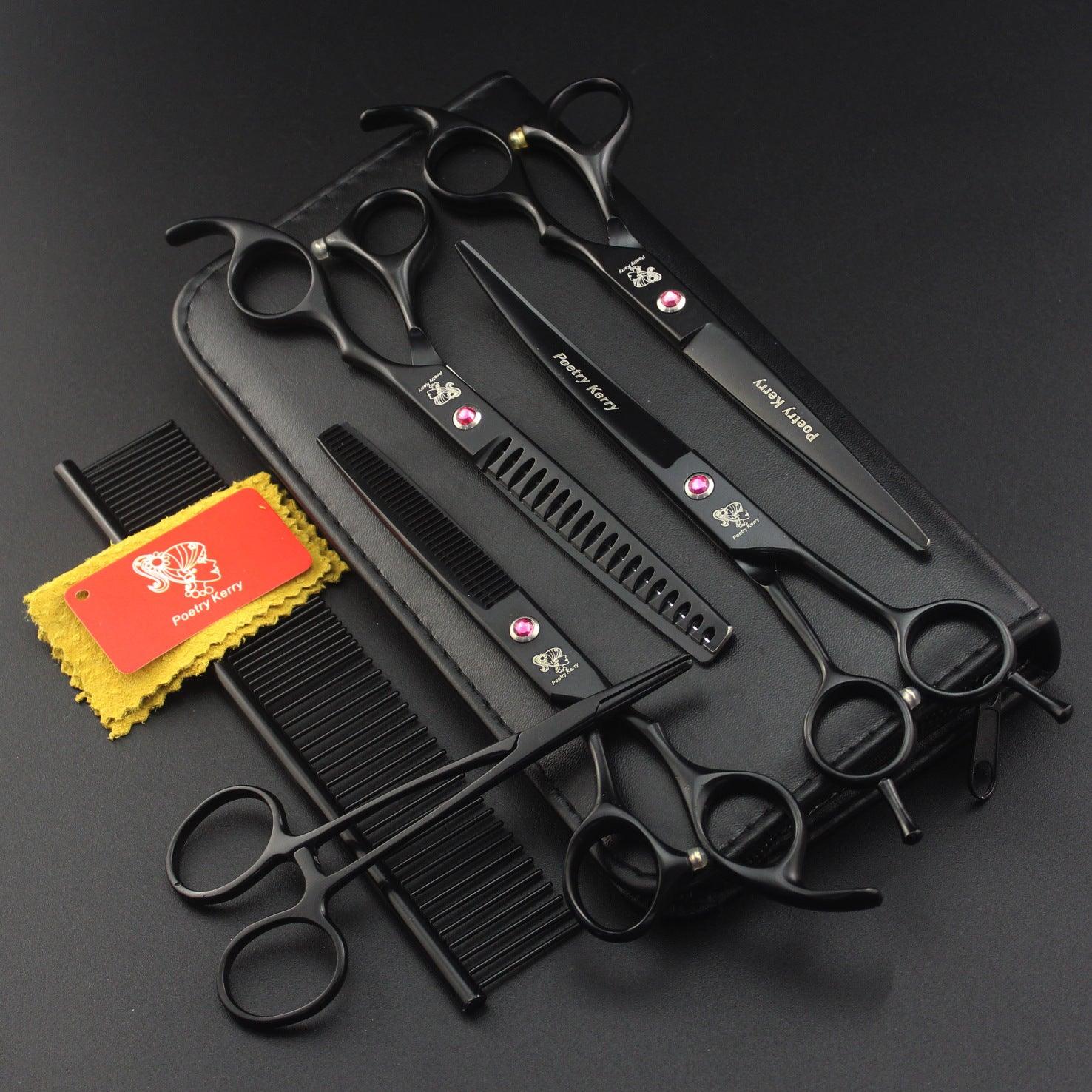 The Ultimate Pet Grooming Scissors Kit: Precision And Style In One!-0