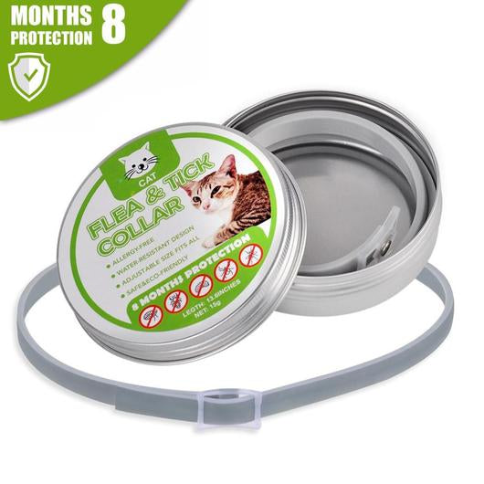 Flea And Tick Guard Collar For Cats [100% Natural]-1