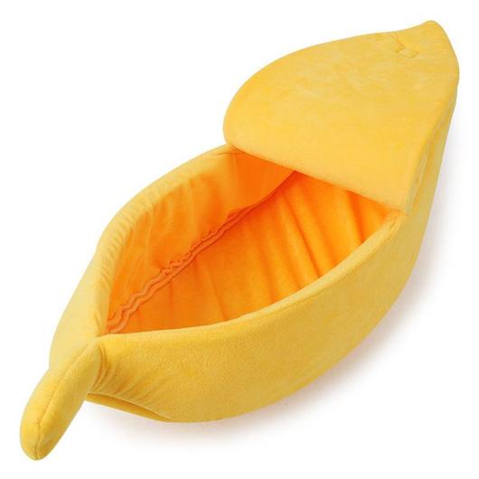 Cute Cat Banana Bed-1