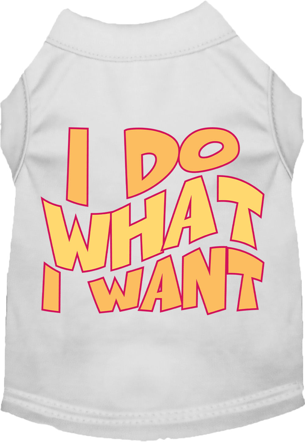 Adorable Cat or Dog Shirt for Pets "I Do What I Want"-2