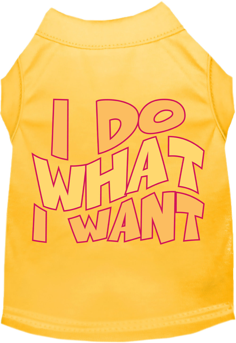 Adorable Cat or Dog Shirt for Pets "I Do What I Want"-3