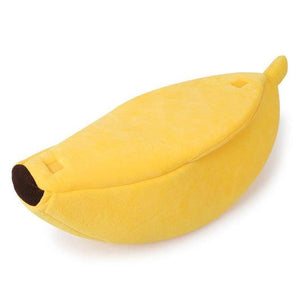 Cute Cat Banana Bed-3