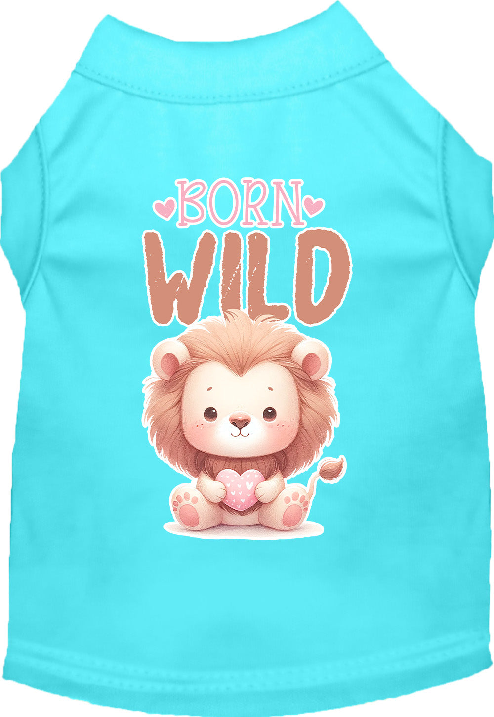 Adorable Cat or Dog Shirt for Pets "Born Wild"-1