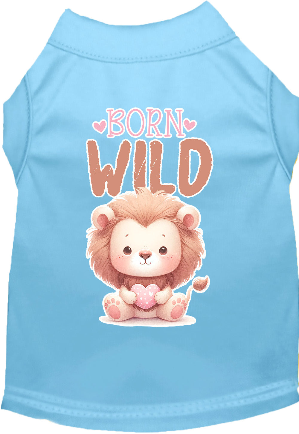 Adorable Cat or Dog Shirt for Pets "Born Wild"-2