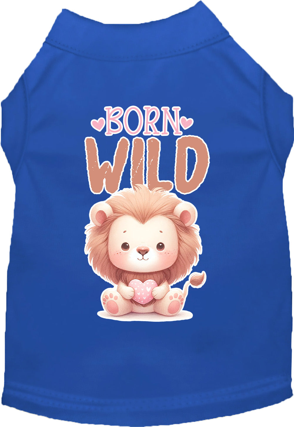 Adorable Cat or Dog Shirt for Pets "Born Wild"-4