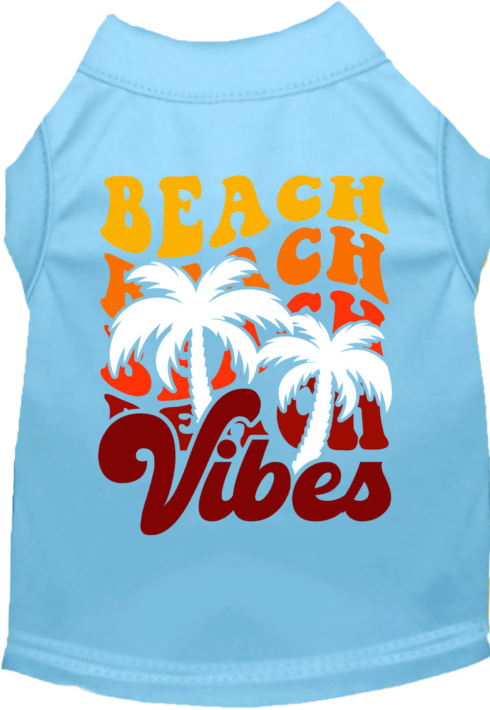 Adorable Cat or Dog Shirt for Pets "Beach Vibes"-5