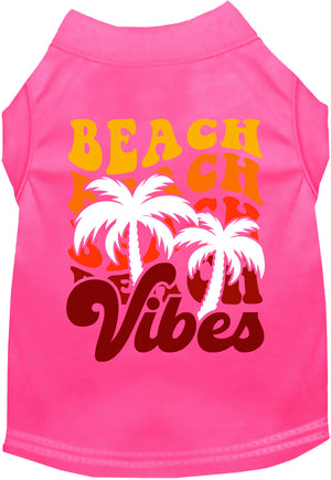 Adorable Cat or Dog Shirt for Pets "Beach Vibes"-4