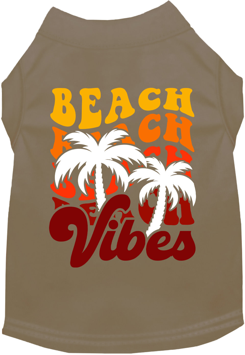 Adorable Cat or Dog Shirt for Pets "Beach Vibes"-10