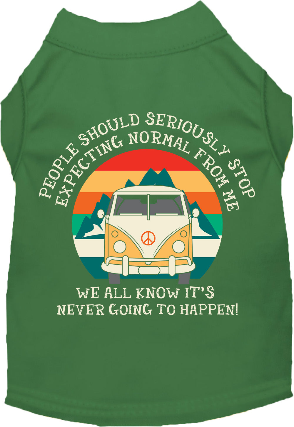 Cat or Dog Shirt for Pets "Stop Expecting Normal Vanlife"-7